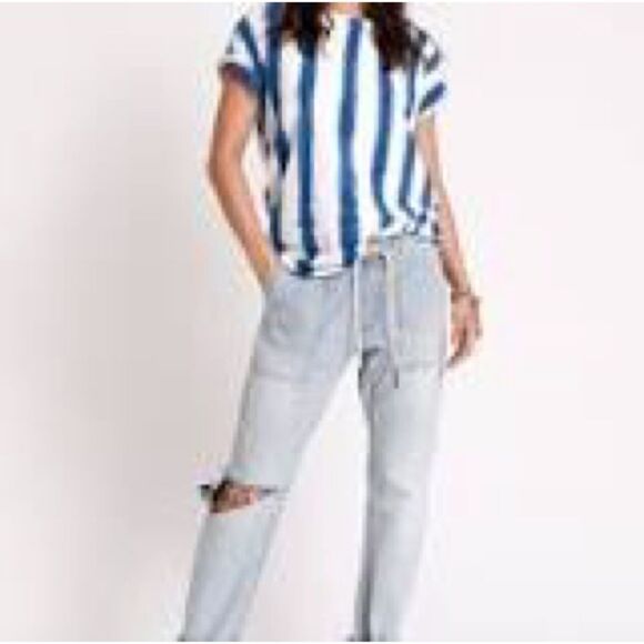 One Teaspoon Dream Shabbies Drawstring Boyfriend Jeans - Picture 8 of 8